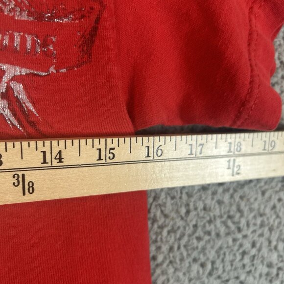 Tapout MMA Y2K Red Eagle Graphic Short Sleeve Shirt Boys Size Small - Picture 3 of 3